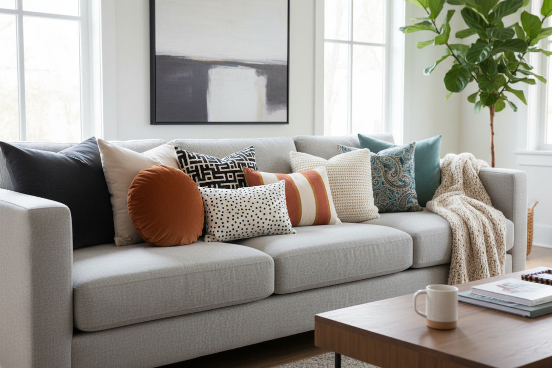 How to Style Your Space with Throw Pillows