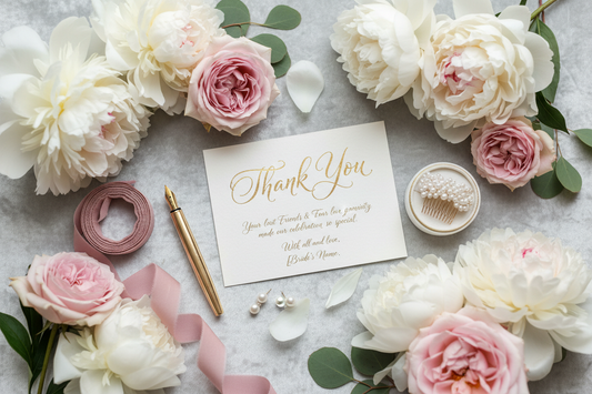 How to Write the Perfect Bridal Shower Thank You