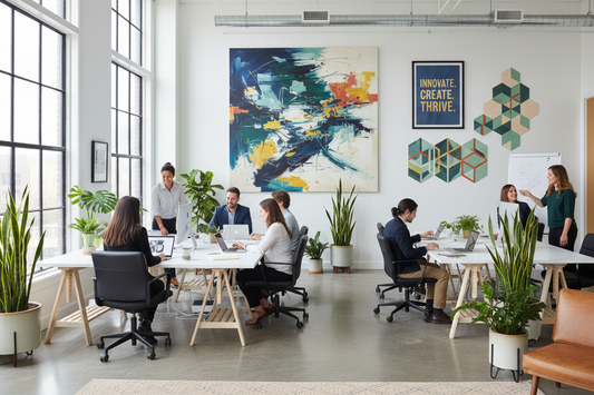 How Wall Art Can Elevate Your Business Environment and Boost Productivity