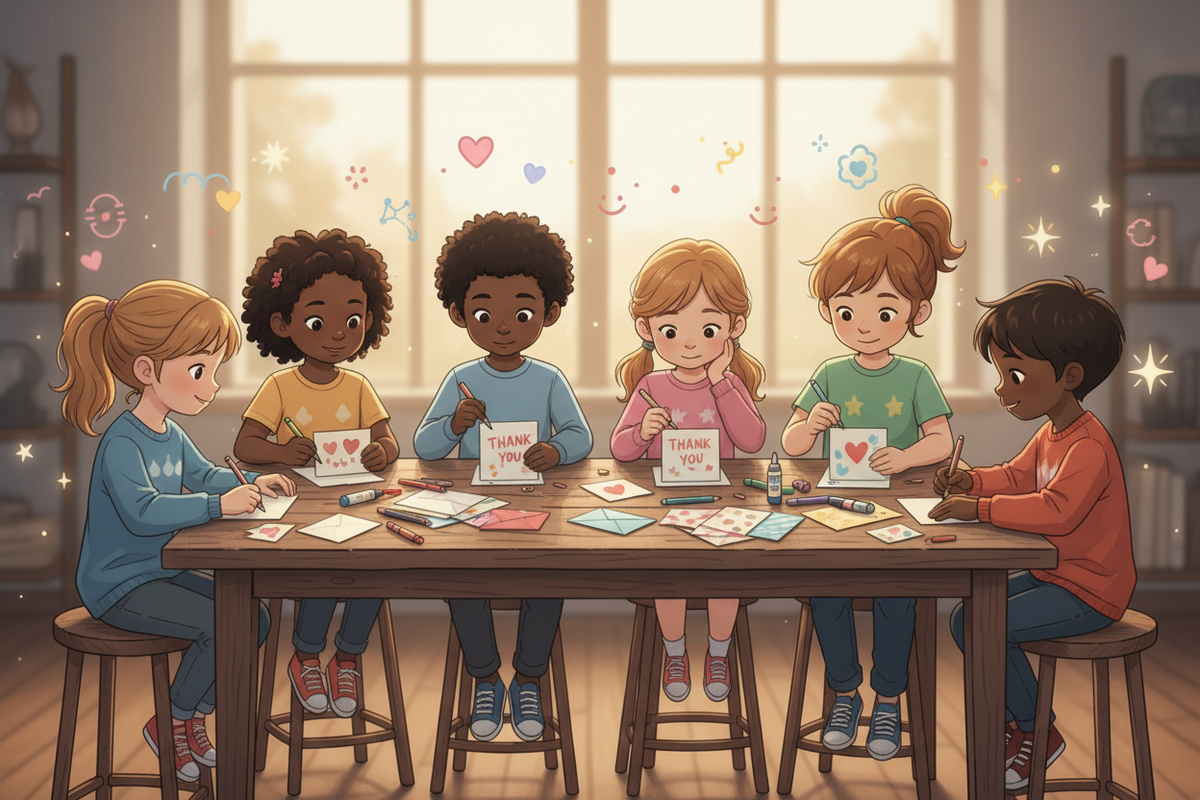 How Writing Thank You Notes Shapes Children’s Social and Emotional Growth