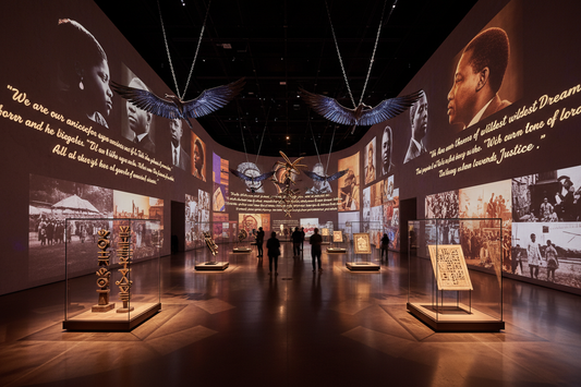 Immersive Installations: Black History Month Through Space and Symbolism