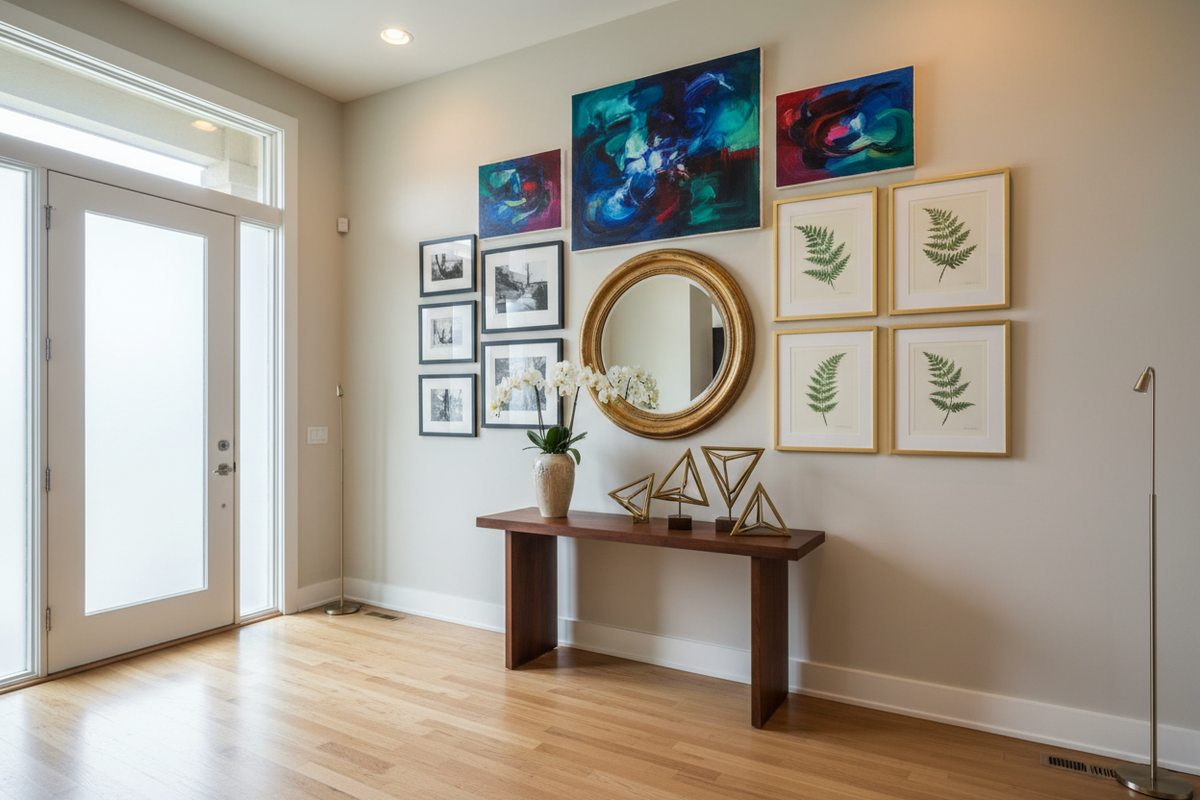 Impressive Entryway Wall Art Ideas: 10 Creative Designs to Wow Your Guests