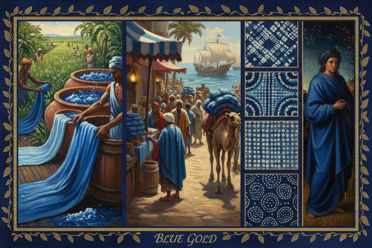 Indigo: The Timeless Tale of Blue Gold and Its Impact on Art, Trade, and History