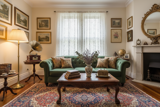 Infuse Vintage Charm into Your Living Room