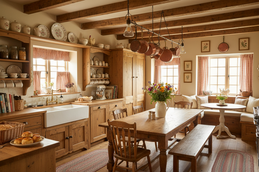 Infuse Your Home with the Cozy Charm of a Classic Country Kitchen