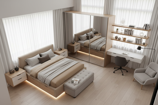 Ingenious Bedroom Layout Strategies for Contemporary Living Spaces