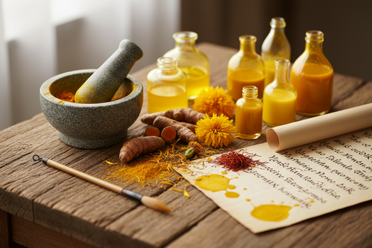 Ink from Nature: The Beautiful Process of Creating Natural Yellow Ink