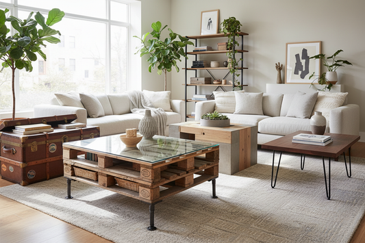 Innovative DIY Coffee Table Concepts for a Stylish Living Room