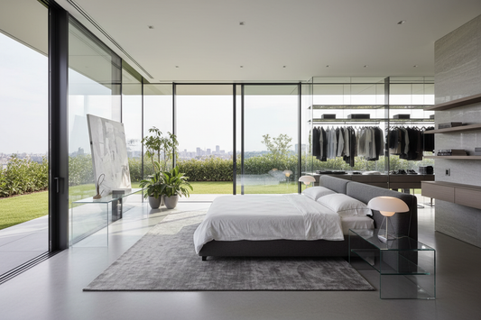 Innovative Glazed Portal Solutions: Revolutionizing Contemporary Bedroom Architecture Through Transparent Design Elements