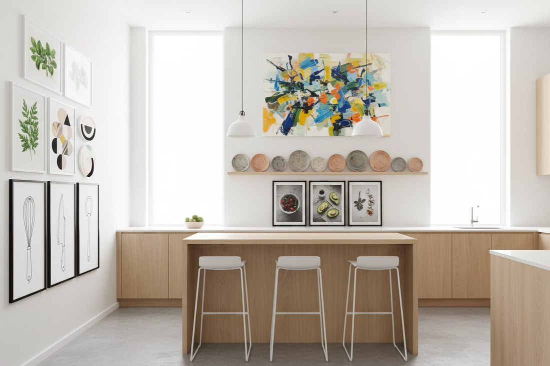 Innovative Kitchen Wall Art Ideas for Modern and Functional Spaces
