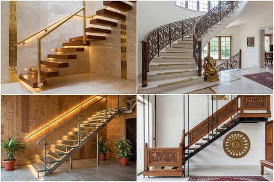 Innovative Staircase Styles to Elevate Your Indian Home’s Charm