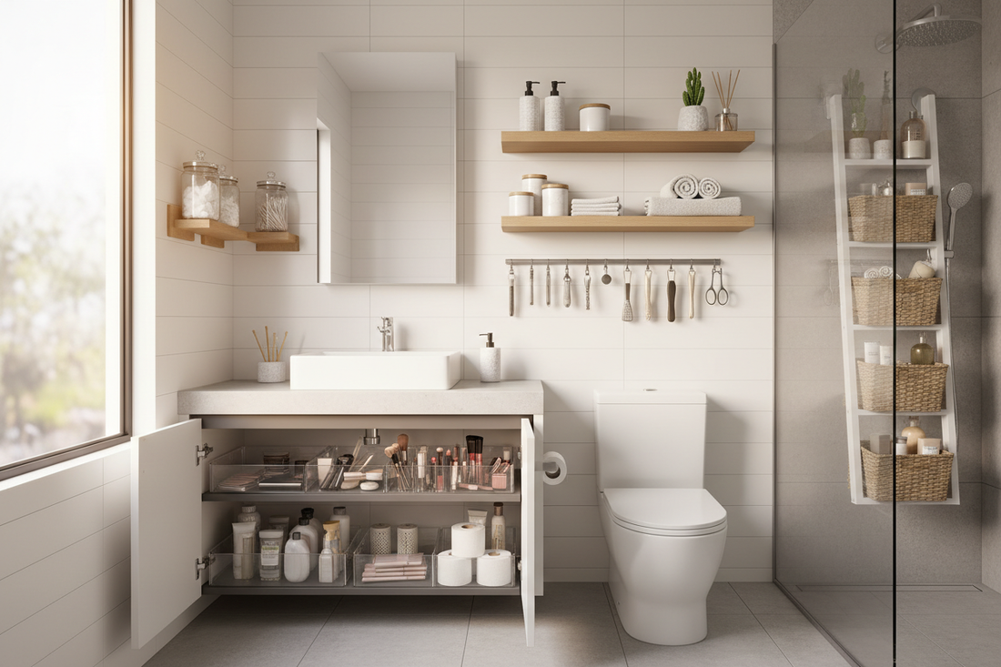 Innovative Storage Hacks for a Clutter-Free Bathroom