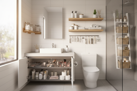 Innovative Storage Hacks for a Clutter-Free Bathroom