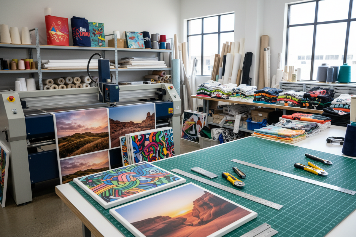 Inside the Cutting Process at Wallpics: From Custom Tees to Canvas Prints