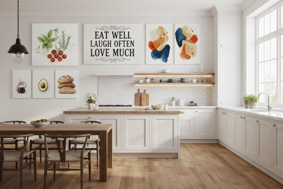 Inspiring Kitchen Canvas Prints for Every Style and Space