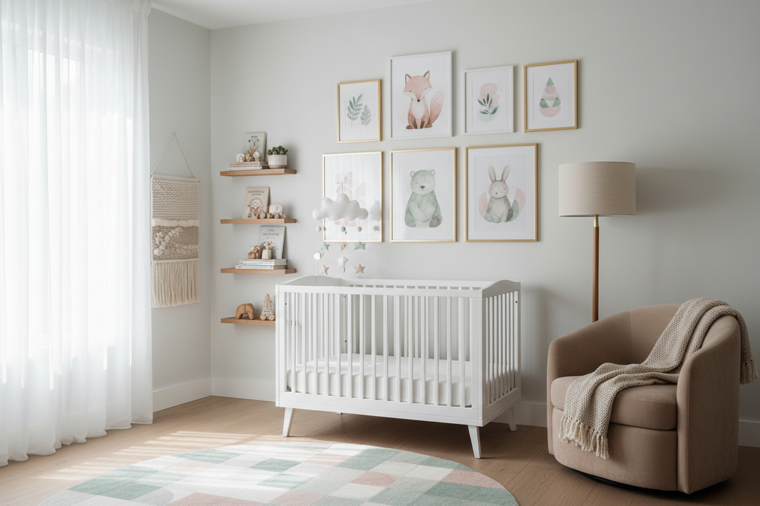 Inspiring Nursery Wall Décor: Fresh Ideas for a Stylish Baby Room
