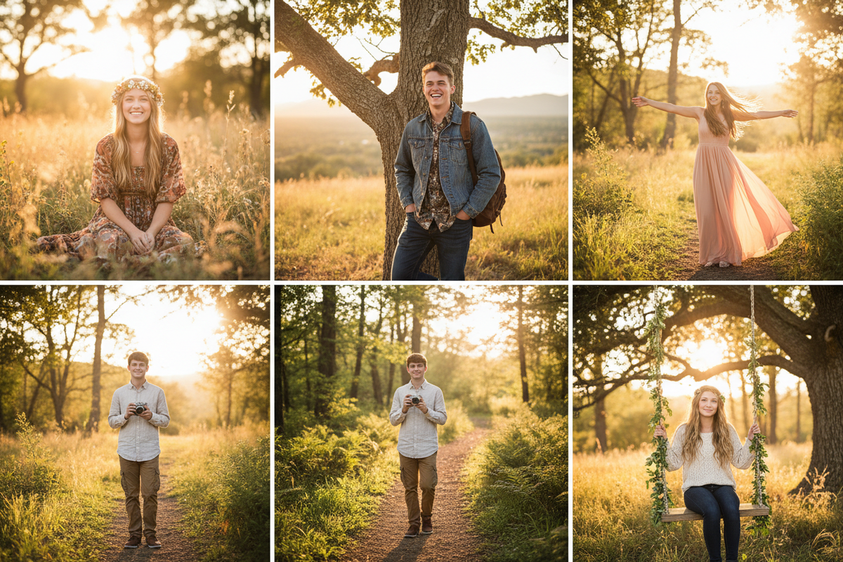 Inspiring Outdoor Senior Portrait Concepts: From Visionary Themes to Natural Expression