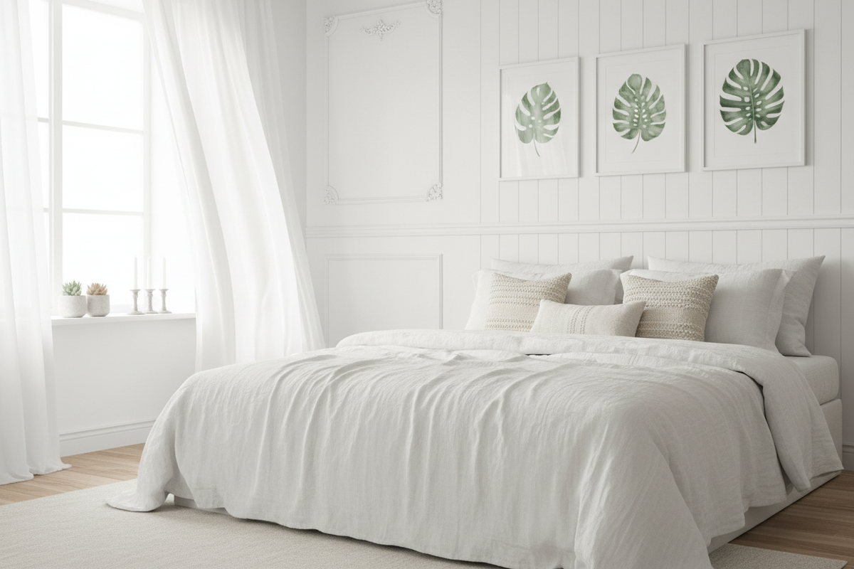 Inspiring White Bedroom Wall Ideas for a Timeless and Serene Space