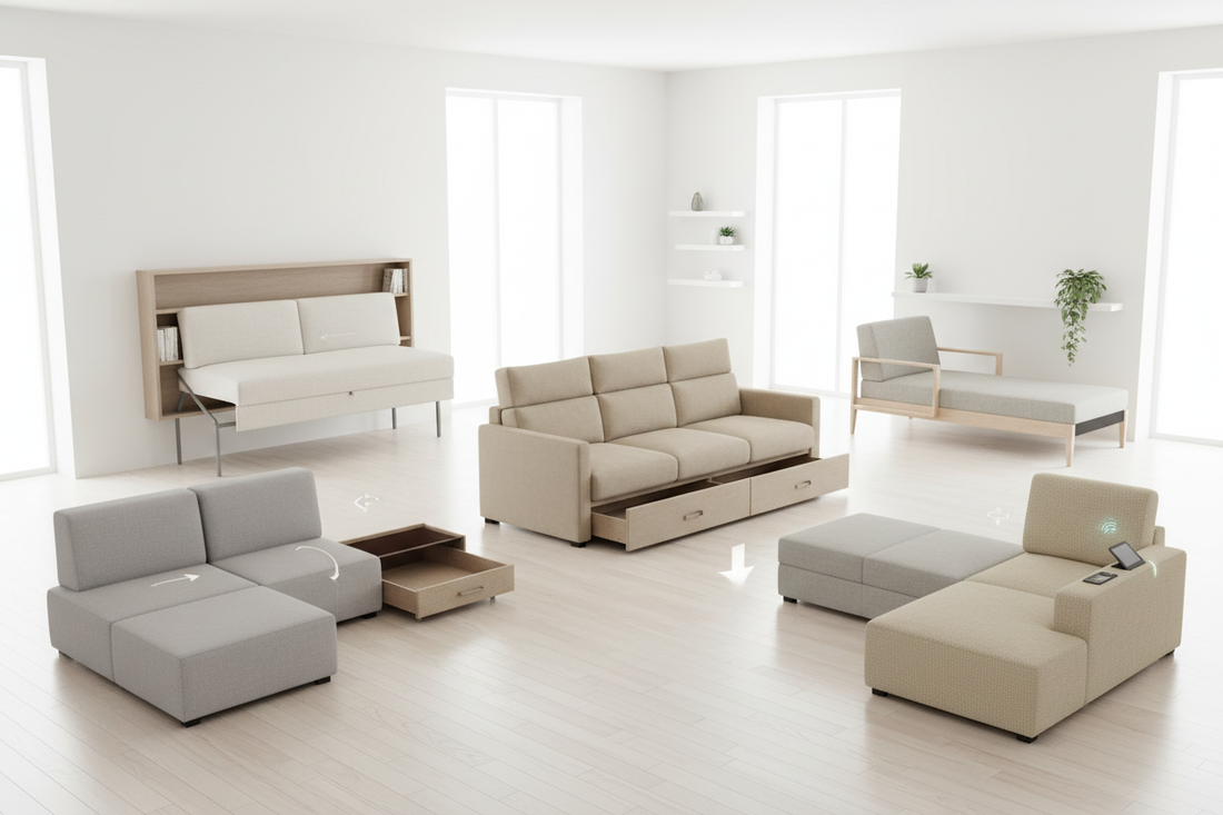 Intelligent Seating Solutions: 5 Sofa Concepts for Compact Living Spaces