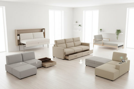 Intelligent Seating Solutions: 5 Sofa Concepts for Compact Living Spaces