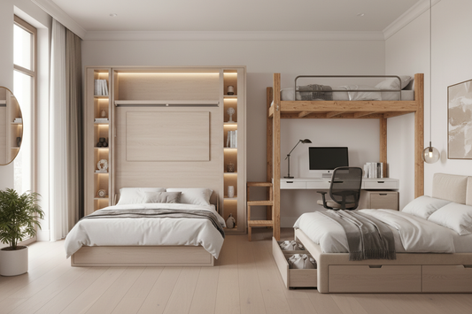 Intelligently Crafted Beds That Save Space and Elevate Your Room