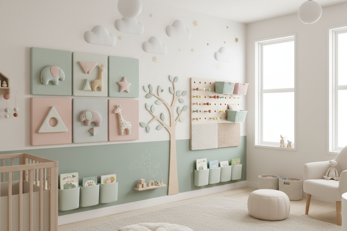 Interactive and Adaptive Concepts for Nursery Walls