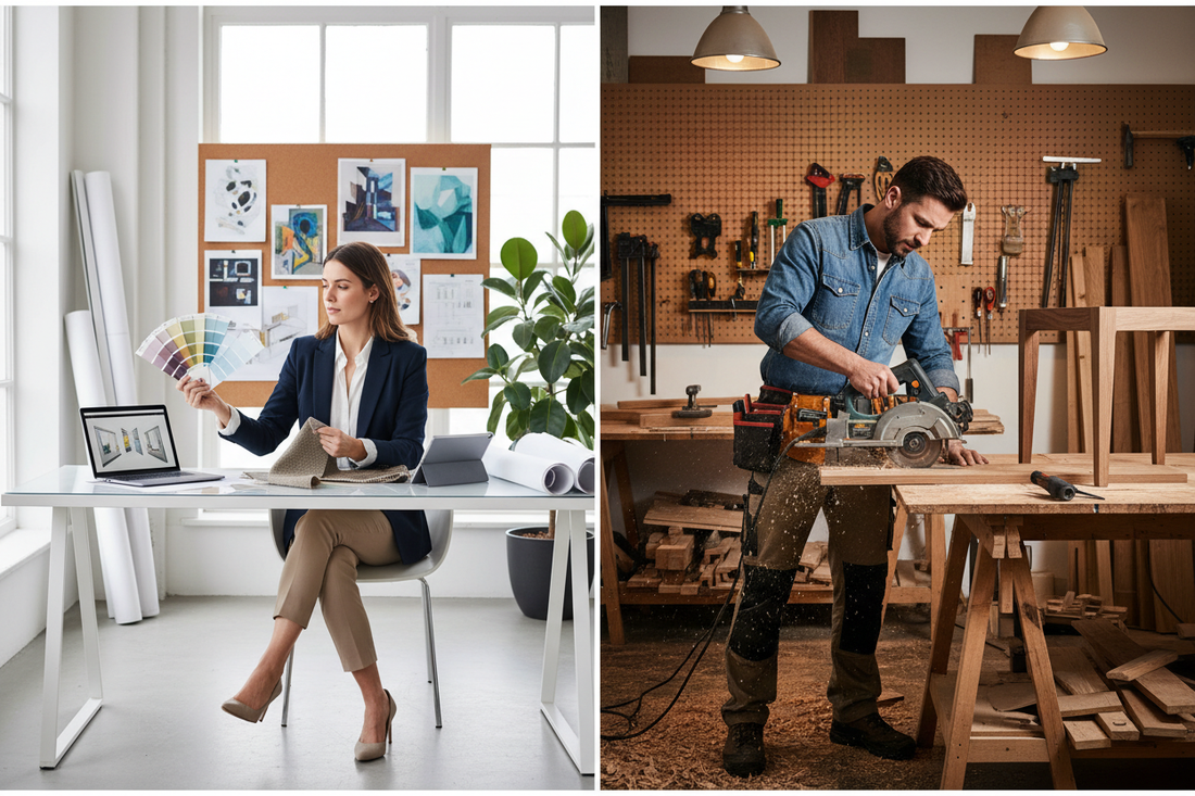Interior Designer vs Carpenter: A Complete Guide to Whose Services You Need
