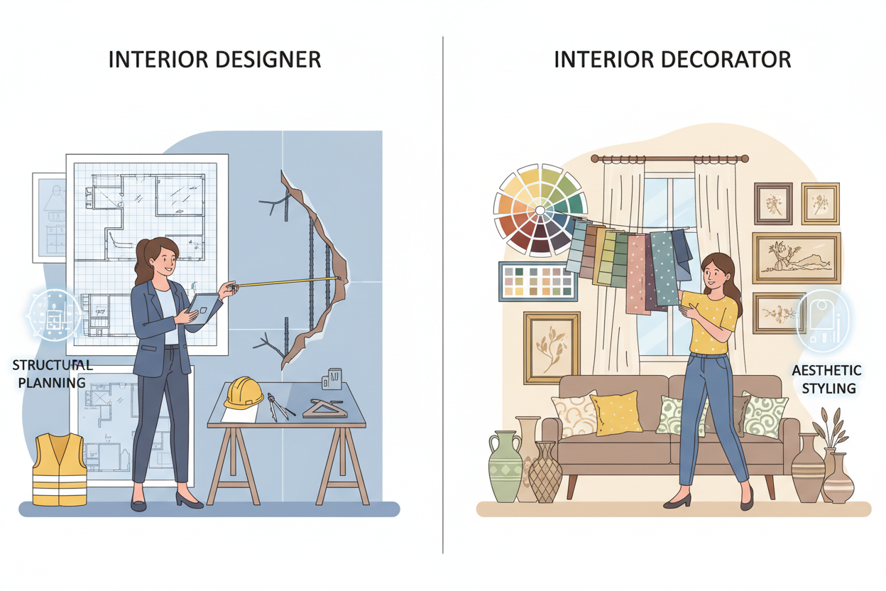 Interior Designer vs. Interior Decorator: Understanding the Difference ...