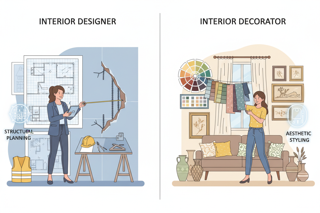 Interior Designer vs. Interior Decorator: Understanding the Difference ...