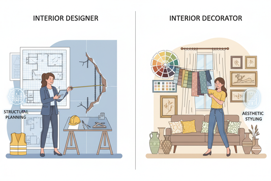 Interior Designer vs. Interior Decorator: Understanding the Difference