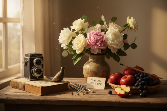 Introduction to Still Life Photography for Curious Creators