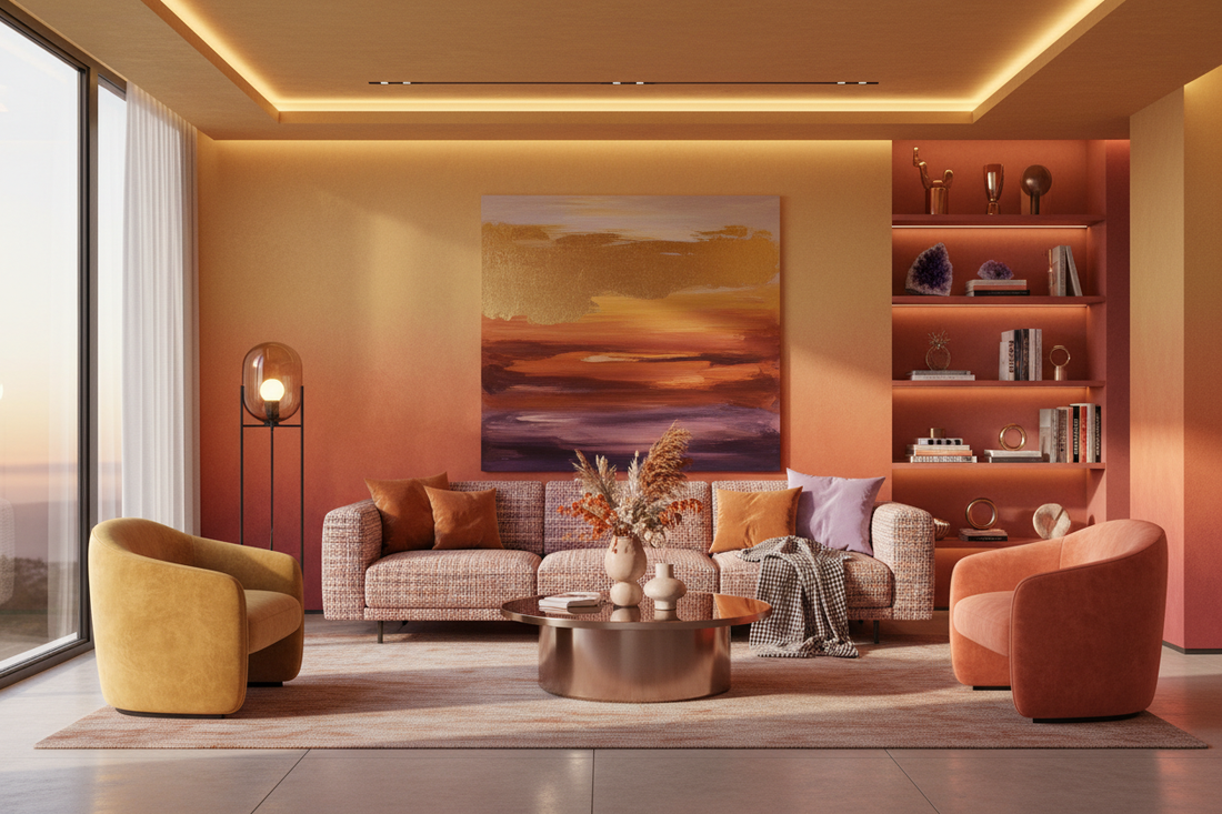 Inviting the Horizon Indoors: Designing with Sunset-Inspired Colors