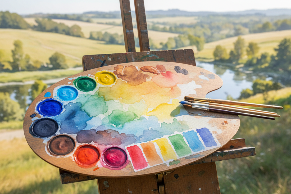 Jeff Williams' Plein Air Palette: Discover the Colours Behind His Stunning Watercolours