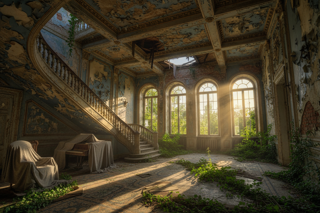 Jemma Gunning’s Captivating Abandoned Buildings: A Journey into Forgotten Spaces