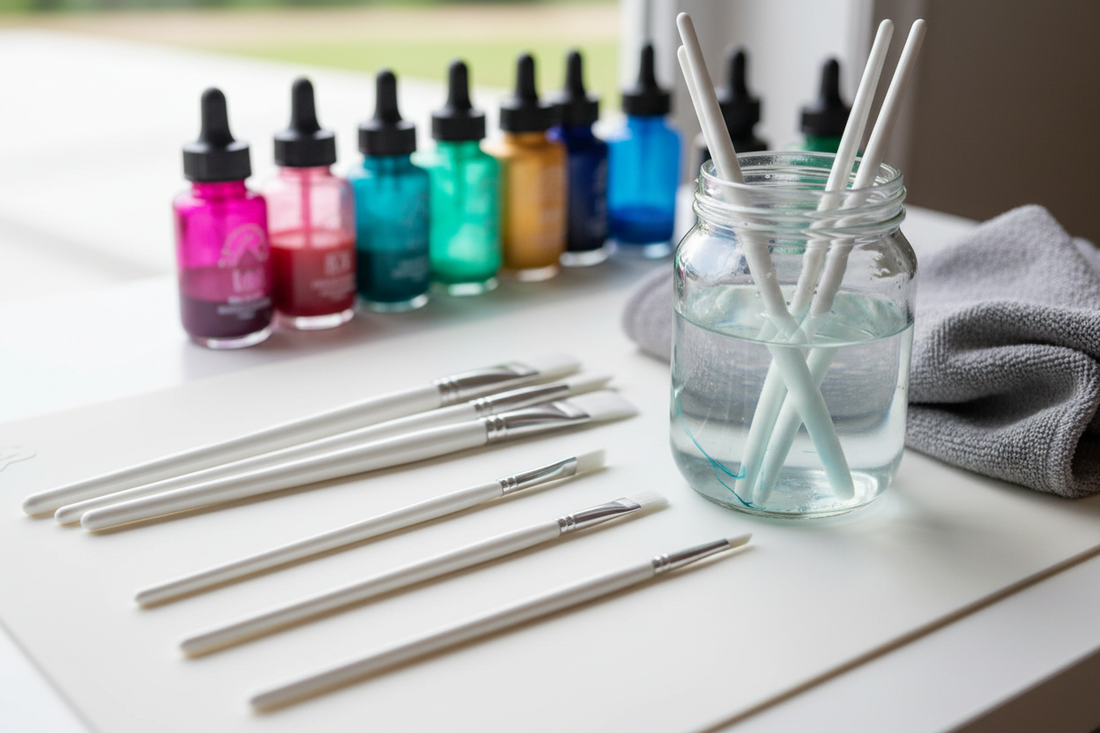 Keep Your Art Tools Fresh: Expert Brush Care Tips for Alcohol Ink Artists