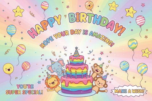 Kid-Friendly Birthday Card Messages to Make Them Smile