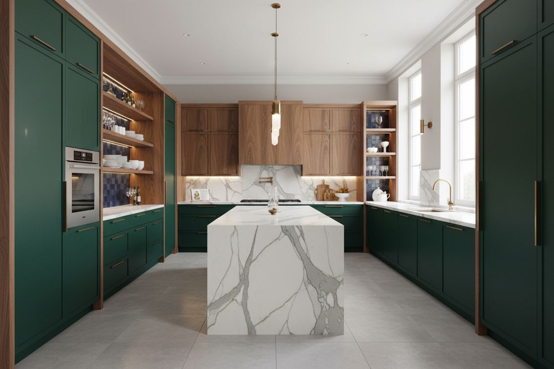 Kitchen Cabinet Trends: Colors and Styles That Define Luxury