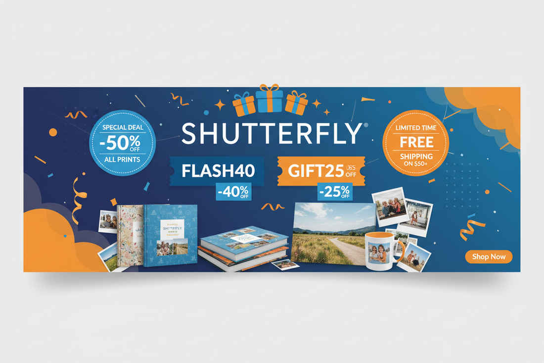 Latest Shutterfly Promo Codes & Special Deals
