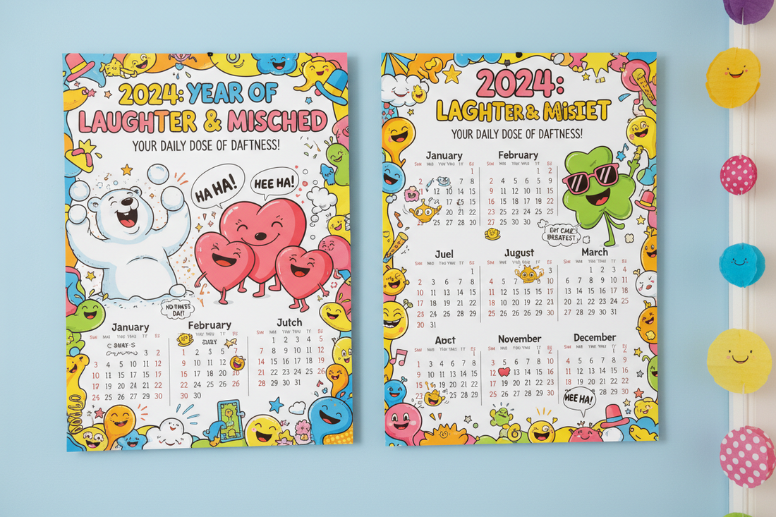 Laugh Your Way Through 2024: The Ultimate Calendar Guide