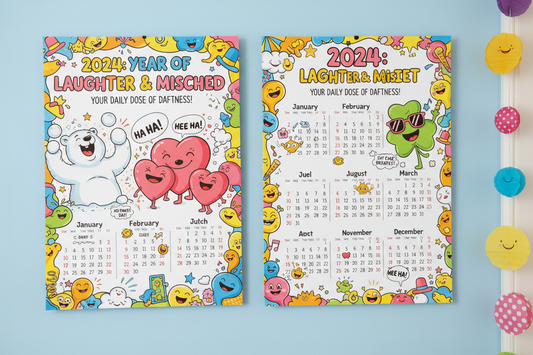 Laugh Your Way Through 2024: The Ultimate Calendar Guide