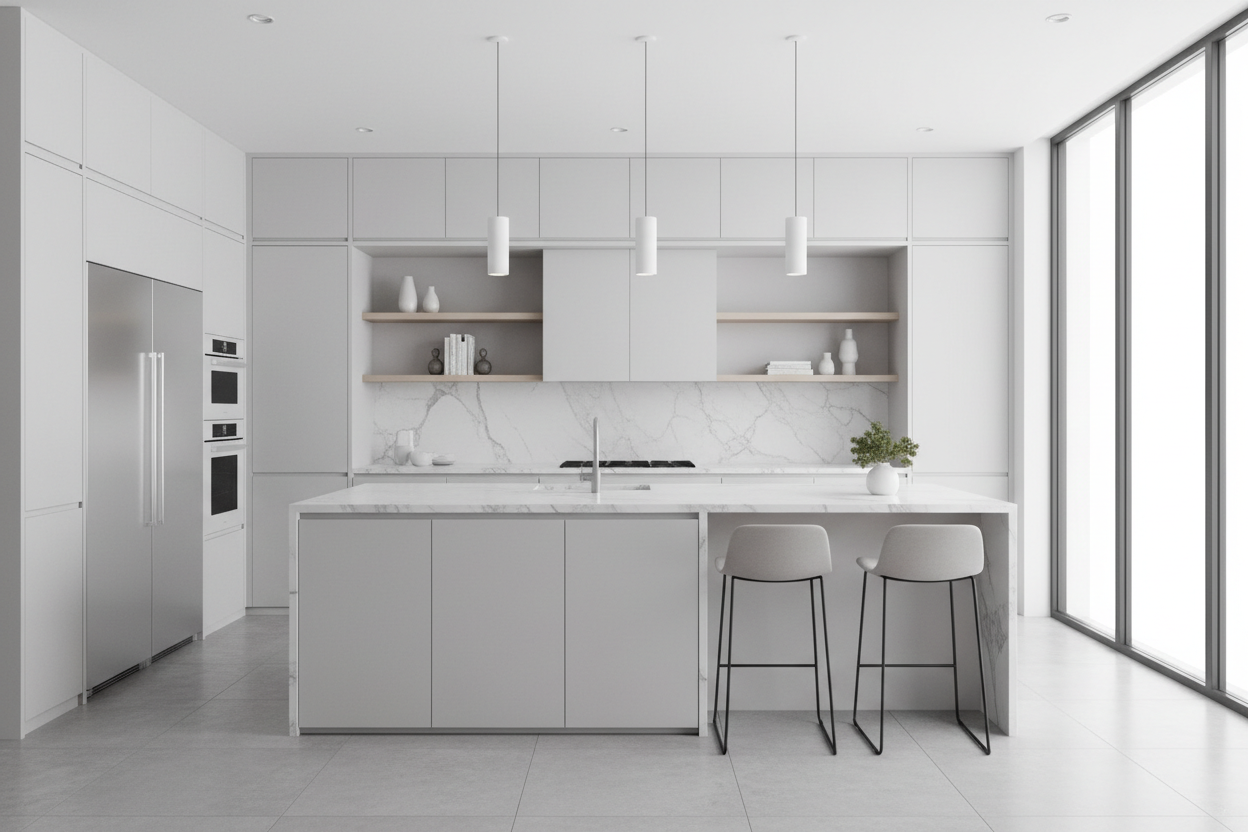 Less Is More: Stunning Modern Minimalist Kitchen Ideas – Wallpics