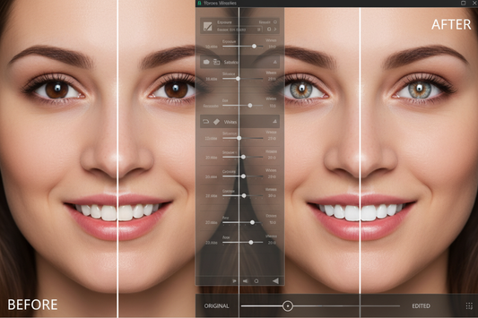 Lightroom Essentials: Detailed Workflow for Whiter Teeth and Brighter Eyes