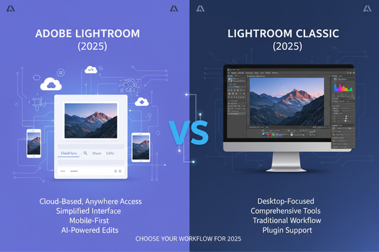 Lightroom vs Lightroom Classic in 2025: Which Adobe Editing Tool Suits You Best?