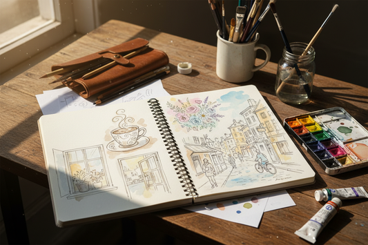 Lis Watkins' Sketchbook Secrets: How She Turns Ordinary Moments into Art