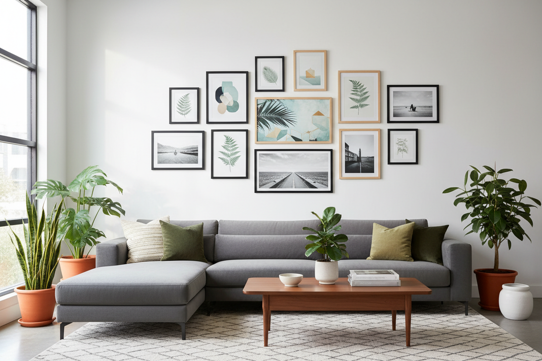 Living Room Wall Décor Inspirations: Transforming Walls into an Artistic Statement