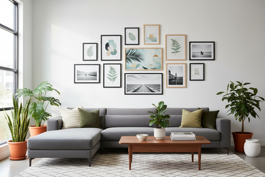 Living Room Wall Décor Inspirations: Transforming Walls into an Artistic Statement