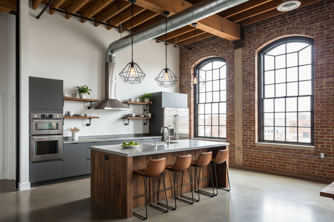 Loft Living: 6 Kitchen Design Ideas That Transform Your Space