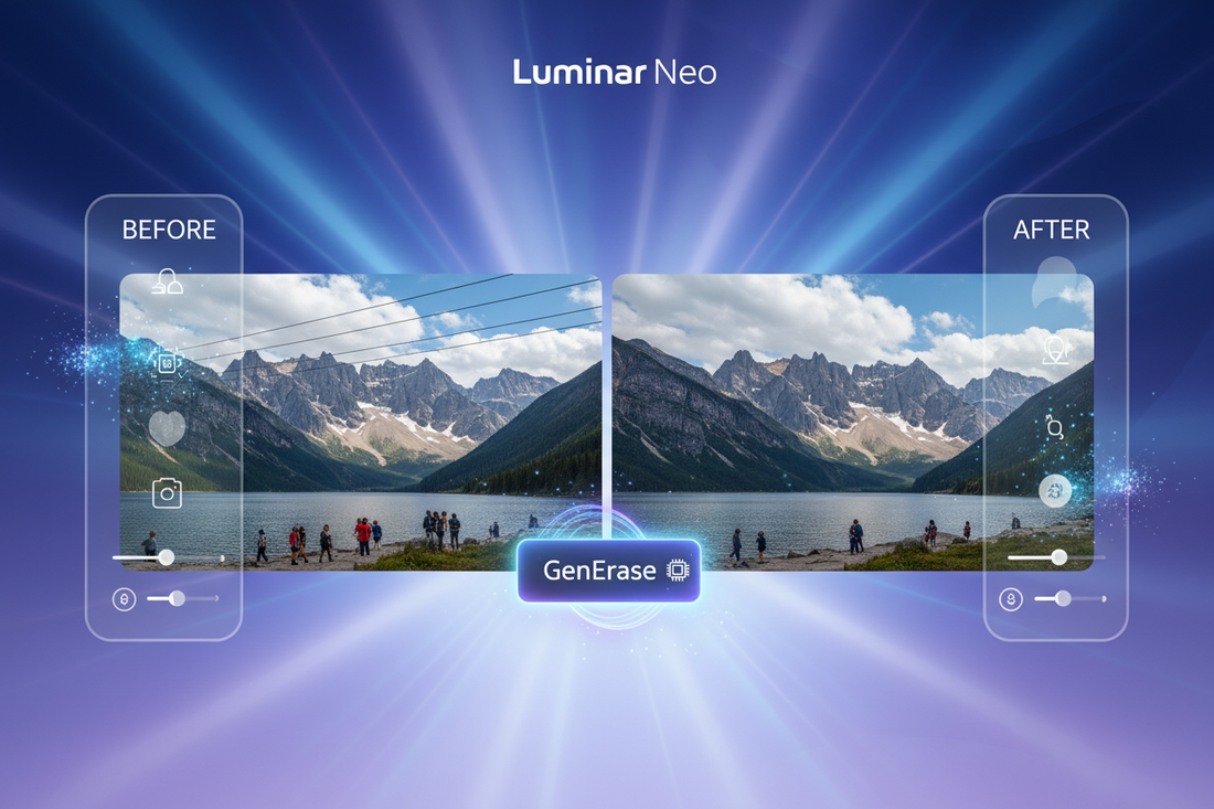 Luminar Neo Secrets: Perfect Photos Using GenErase