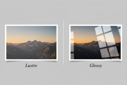 Lustre vs Glossy Photo Paper: How to Choose the Best Print Finish for Your Photos