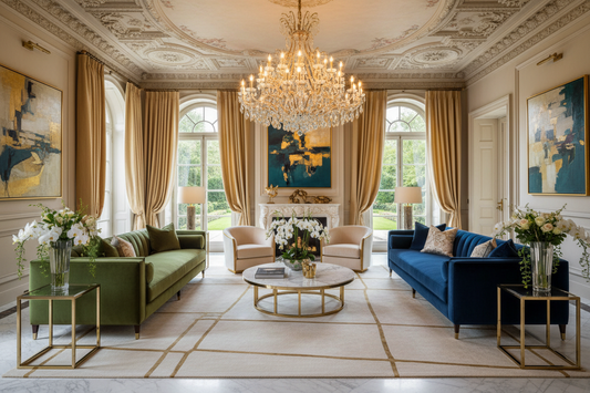 Luxury Drawing Room Interiors That Redefine Elegance